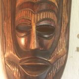 African wooden mask