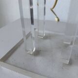 David Lange Lucite Table Lamp