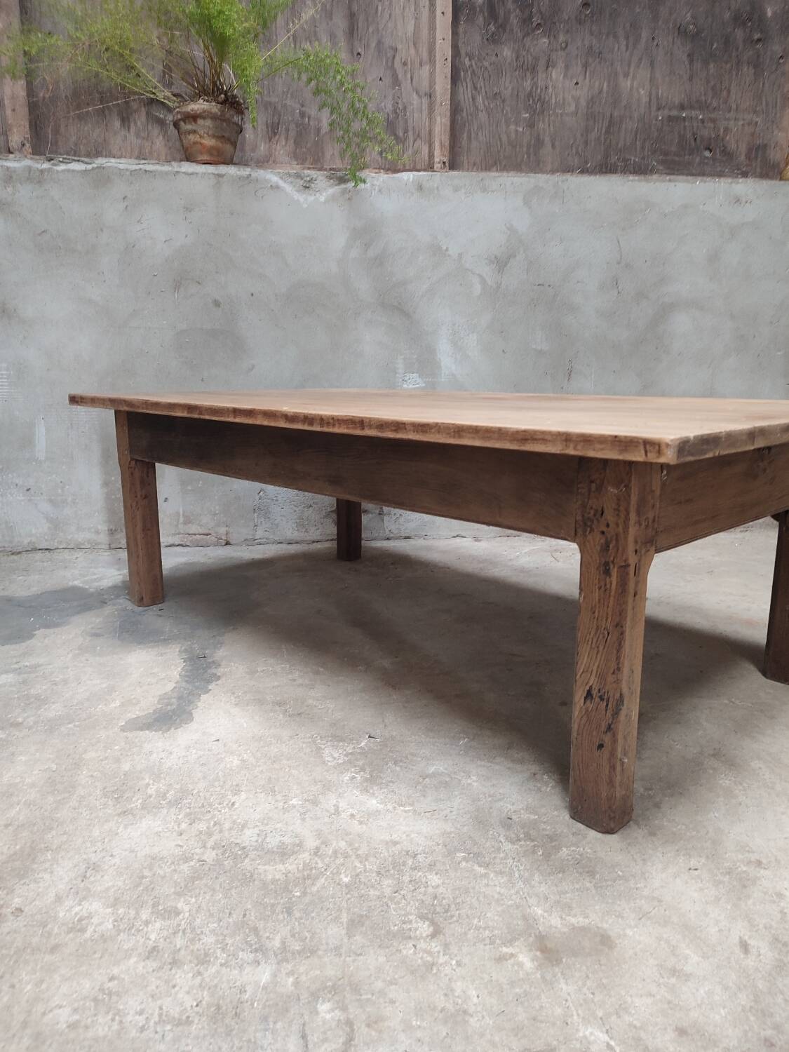 Large farmhouse coffee table