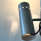 Chrome metal floor lamp with 3 spots by Alain Richard, design 1970.