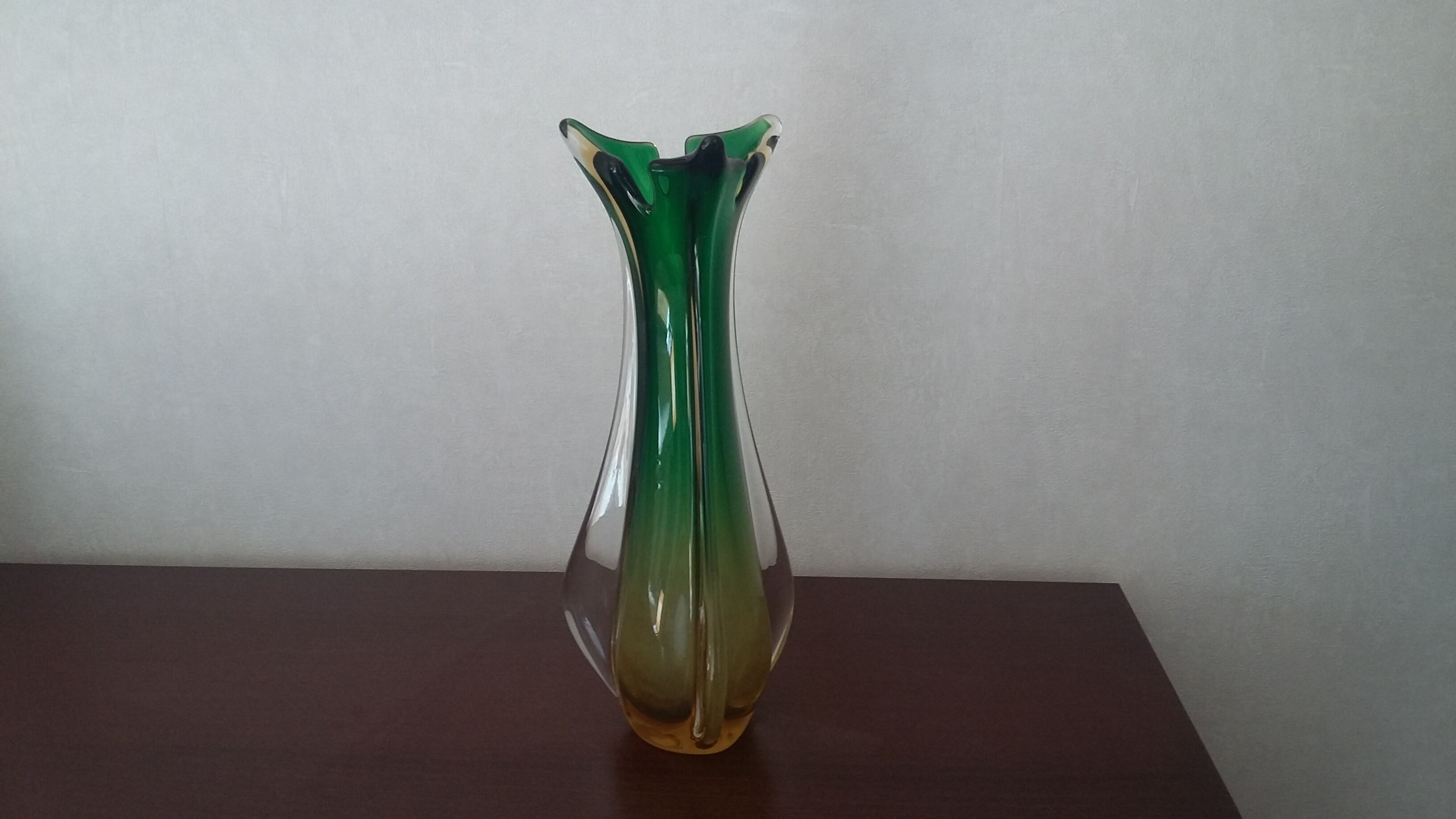 Murano 1960s glass vase