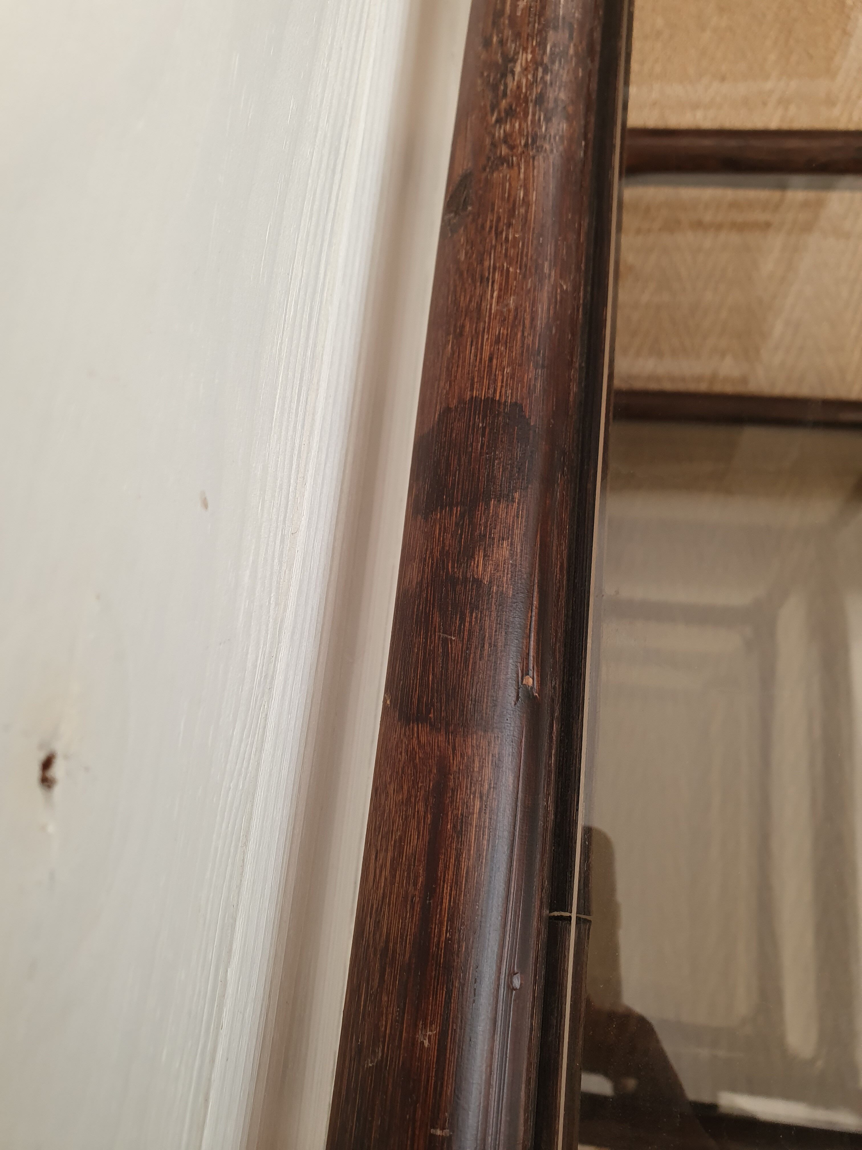 Étagère Roche Bobois,  bambou et verre fumé 1970