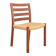 Chaise de salle à manger en teck danois par Niels O. Møller pour J.L. Møllers, années 1960.