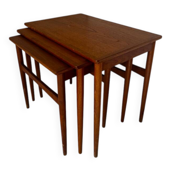 Table gigogne en teck Gelsted Denmark