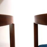 Asko Finland set of 4 Tectonia dining chairs by Jussi Peippo, 1960
