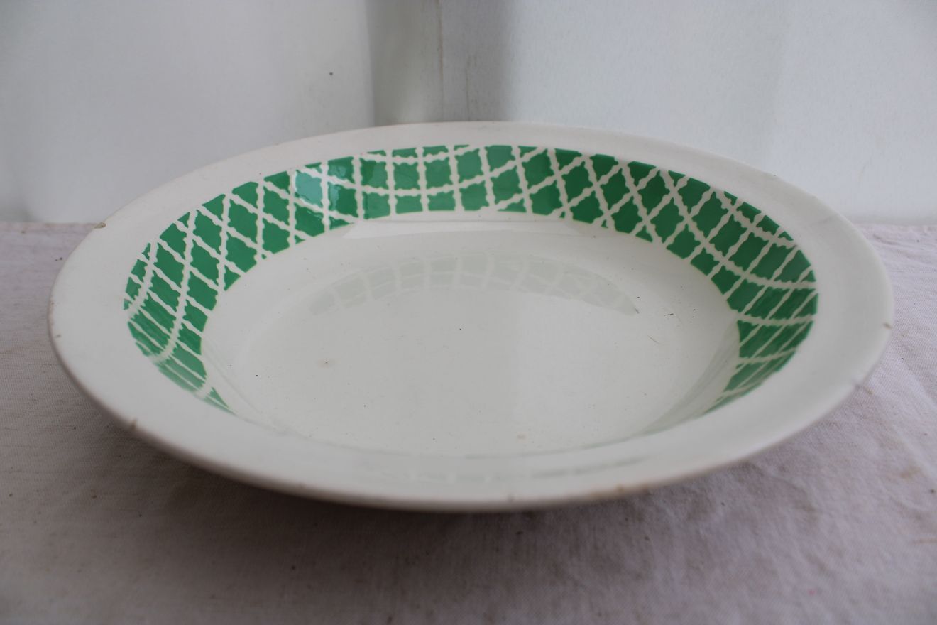 Old hollow dish