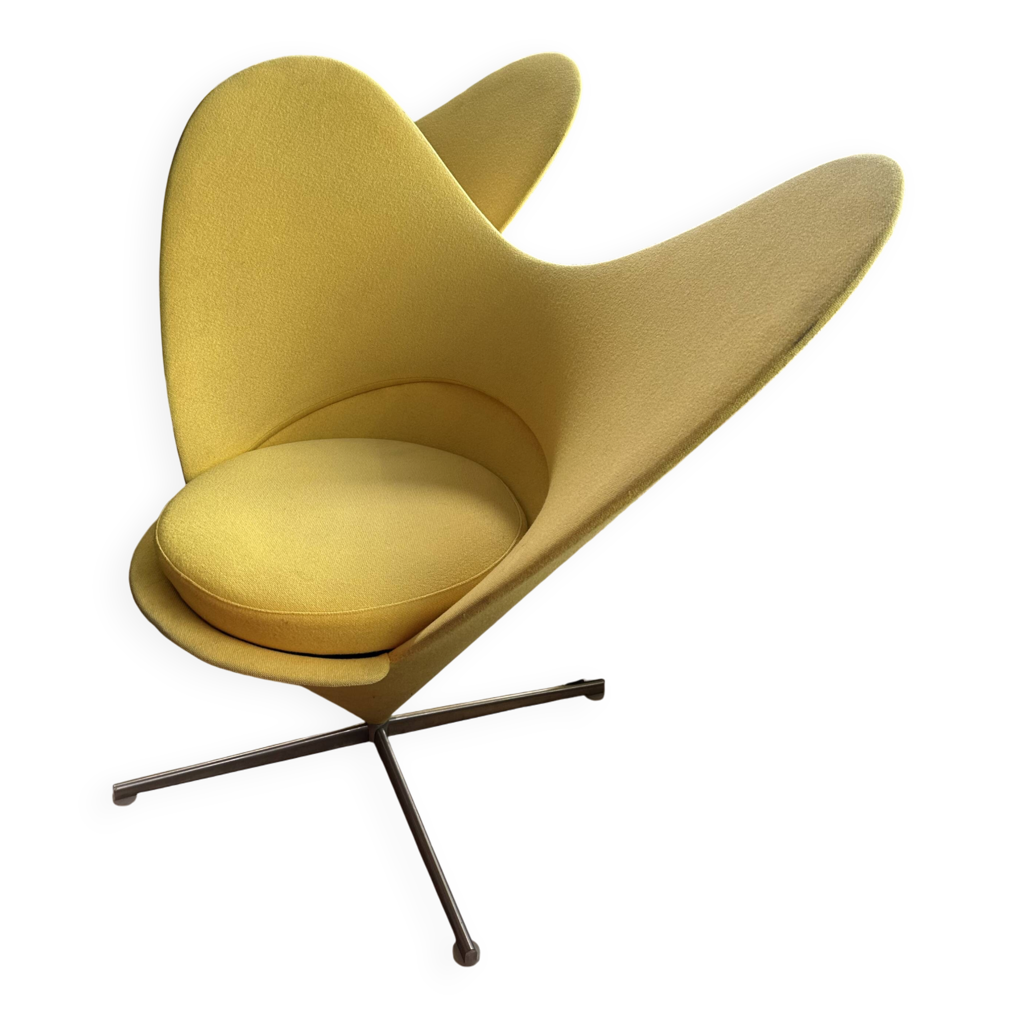 Heart cone chair Verner Panton for Vitra