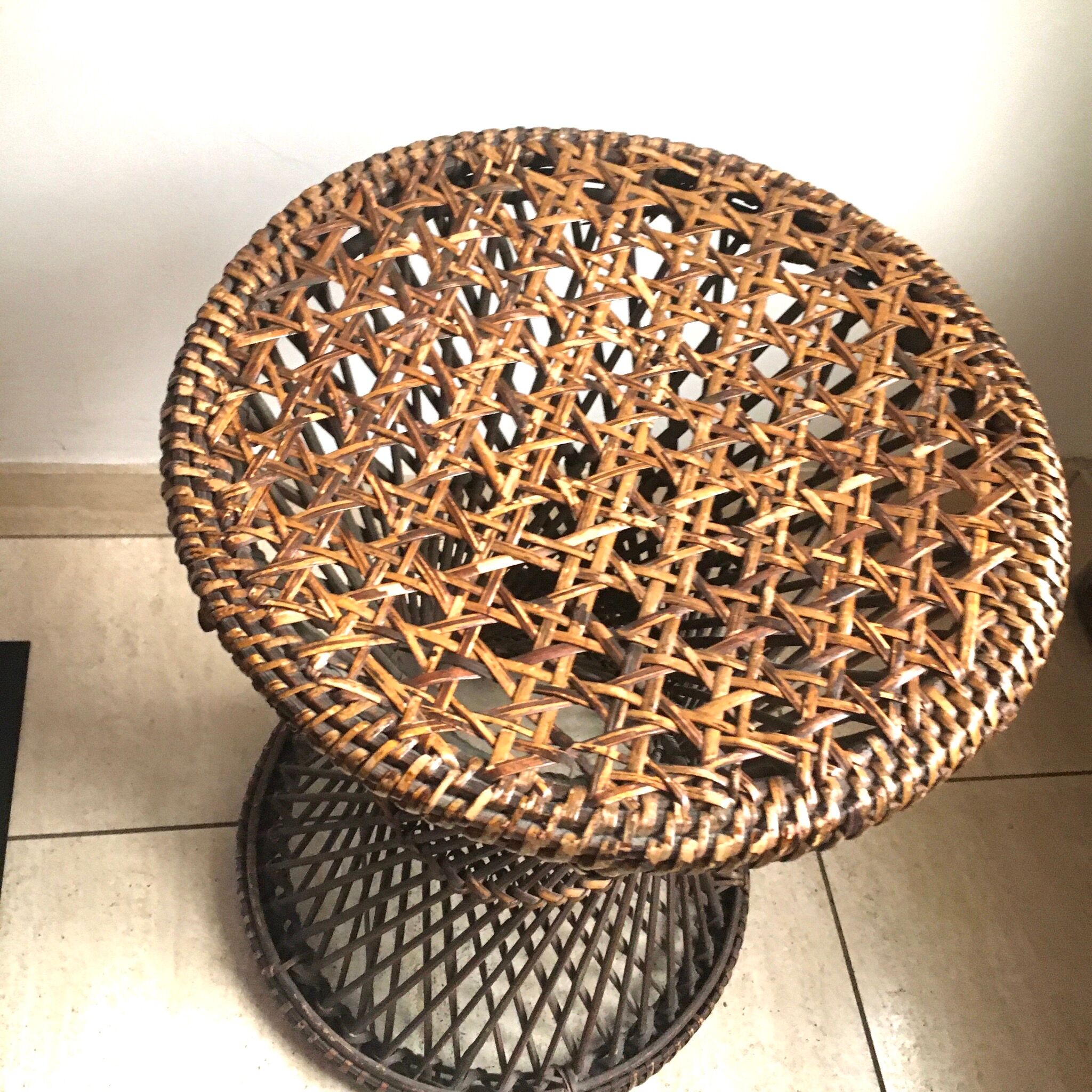 Rotin tab in diabolo style