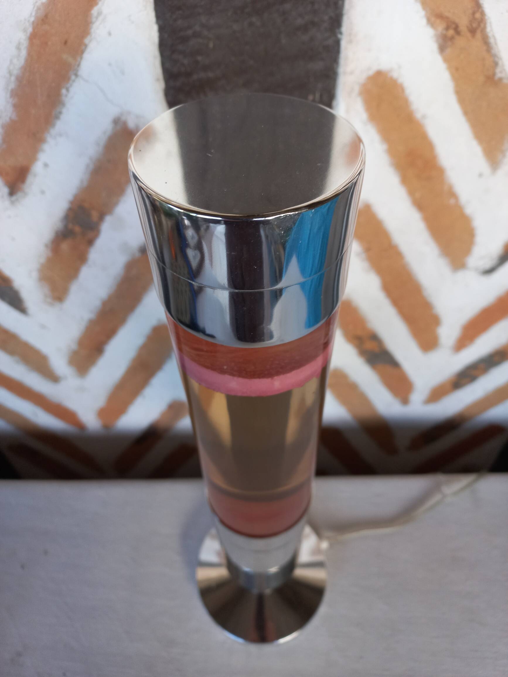 Vintage wax lava lamp