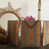 Barber vintage triptych mirror 24x60cm