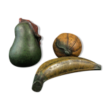 Terracotta fruit/vegetable set