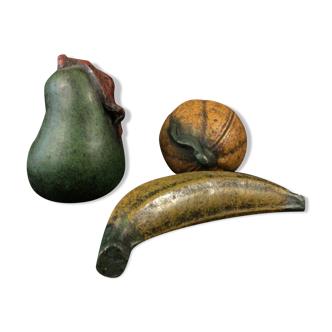 Terracotta fruit/vegetable set