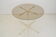 Round dining table,Metal and Glass,1970's.