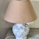 Vintage glazed ceramic lamp