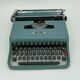 Machine a ecrire portative olivetti lettera 22 6 111 housse 1950 vintage