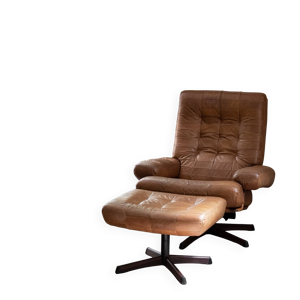 Fauteuil et repose pied