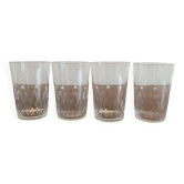 Verres à eau cristal
