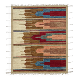 Handmade Tribal Decorative 255 cm x 304 cm Multicolor Wool Carpet