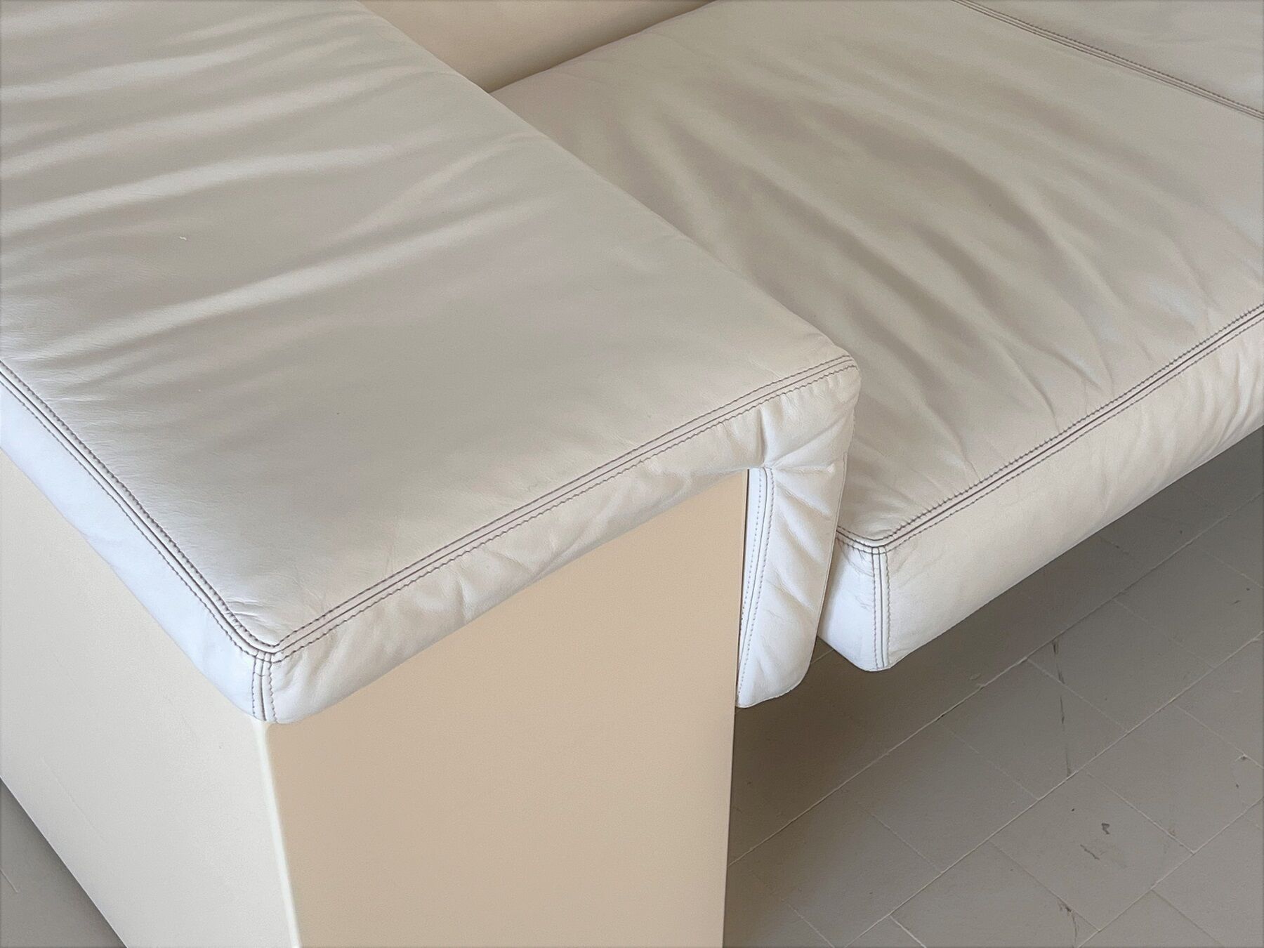 Cini Boeri two-seater sofa Knoll 'Brigadier'