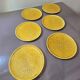 6 assiettes Sarreguemines nénuphar