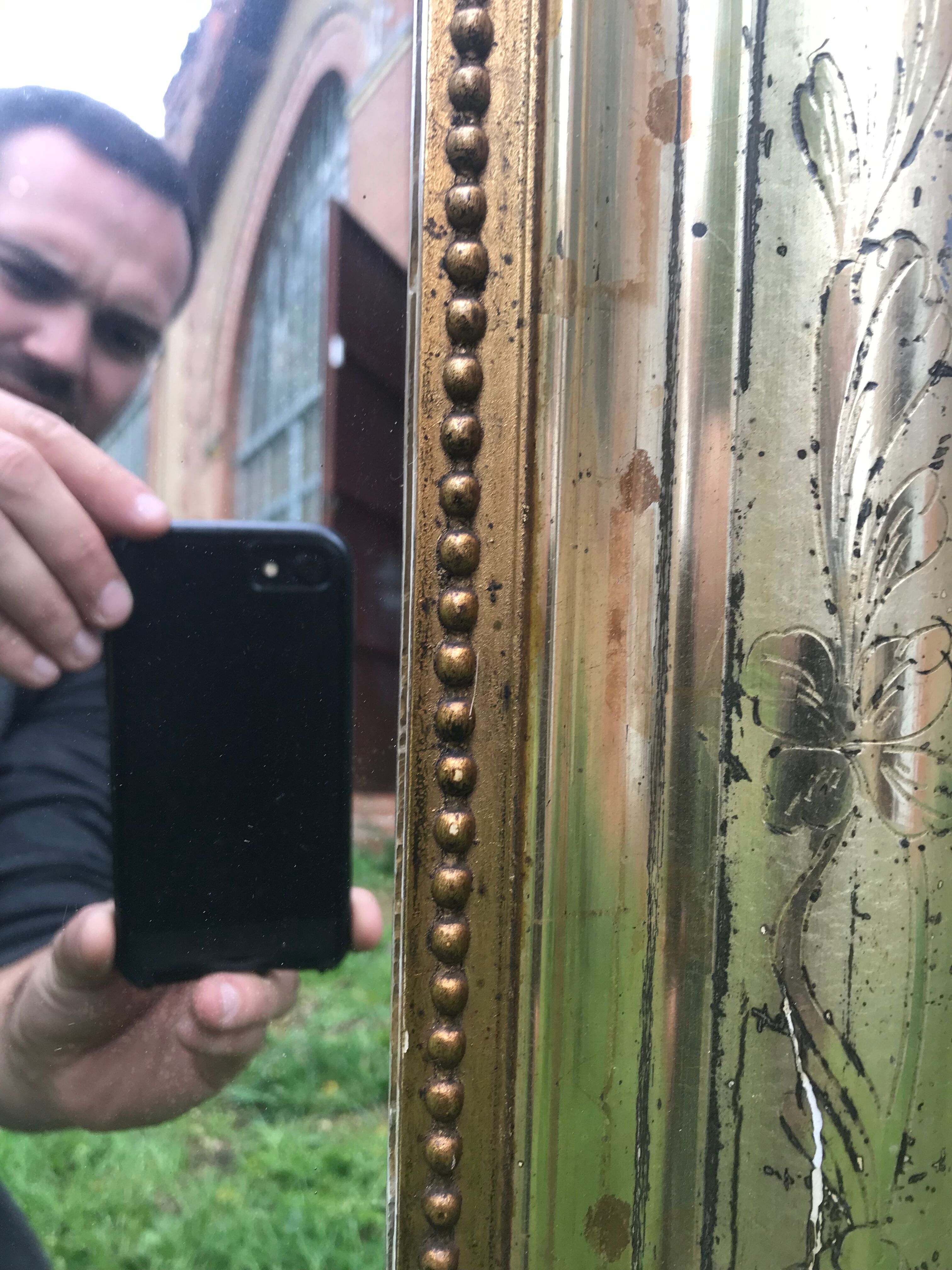 Mirror era Louis Philippe gold leaf   78x105cm