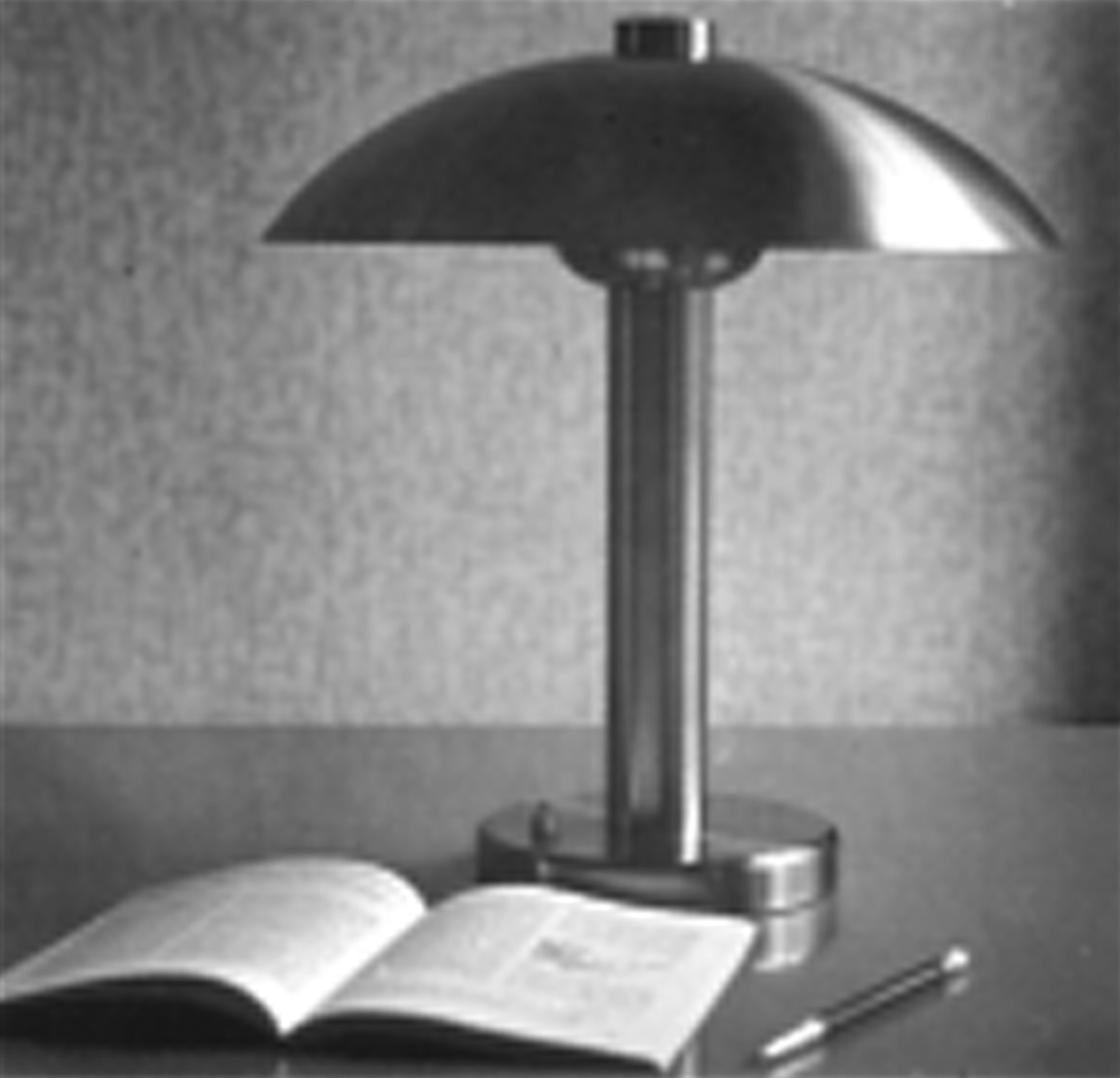 1930's Bauhaus Table Lamp by Miloslav Prokop designed for Vorel Praha Company