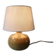 Ceramic lamp signed Montgolfier France, fish decor