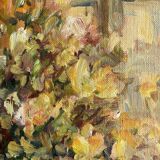 Still life with cup signed Peyranne, mid-20th century