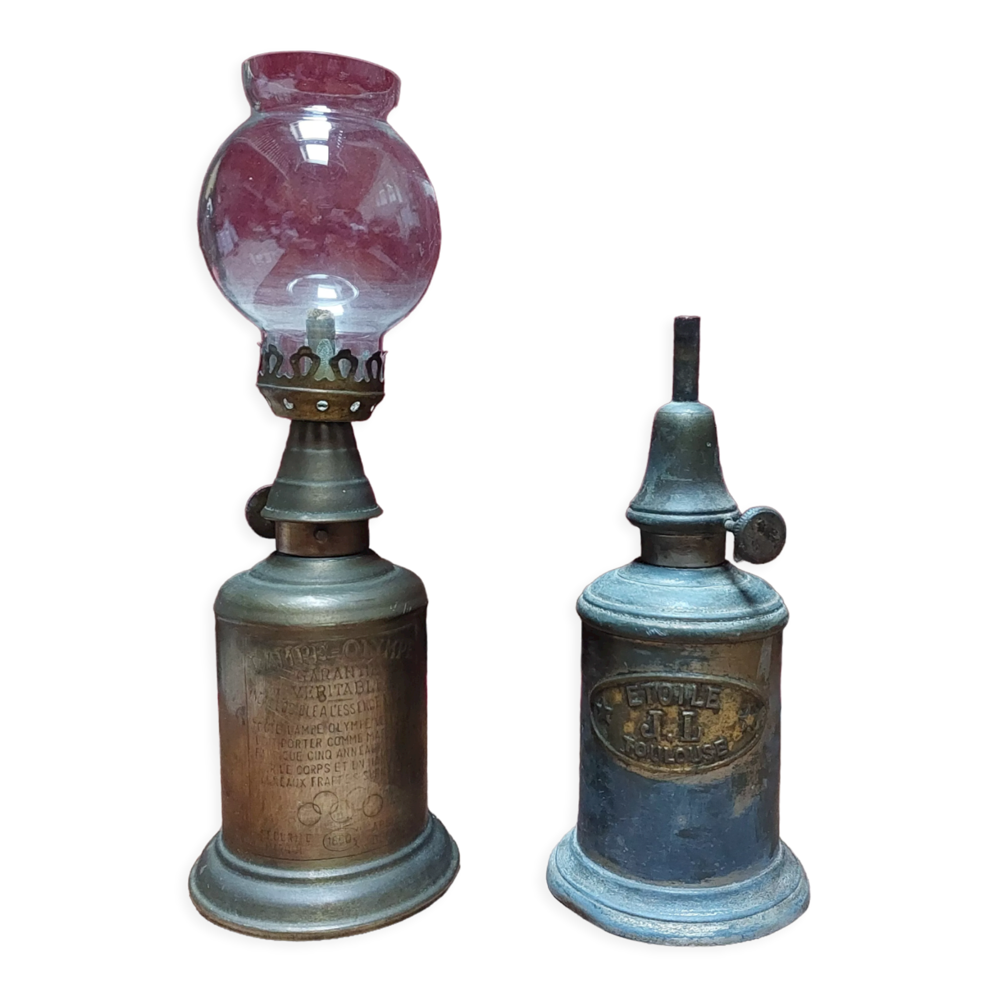 Lampes "pigeon" à essence