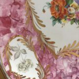 Plat ancien en porcelaine de Copenhague