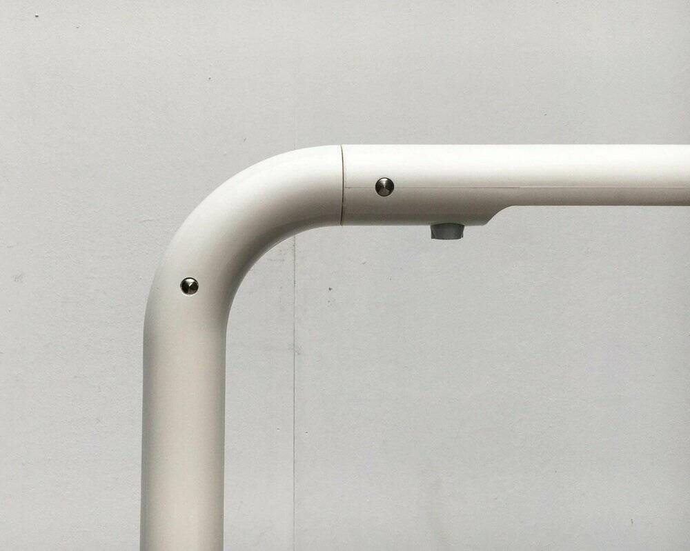 Floor lamp with a tube design from the Swedish Space Age mid-century by Anders Pehrson for Ateljé Lyktan, 1960s.