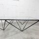 Coffee table 100x100cm in very good condition, 1980.