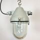Grey Industrial Cast Aluminium Explosion Proof Lamp, 1960s