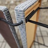 Vintage Knoll style bench with metal legs