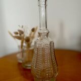 Flacon ancien en verre 19eme début 20eme