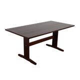 Oak table, Danish design, 1970s, manufactured by Farstrup Møbler