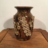 Vase grès andré rozay à la borne