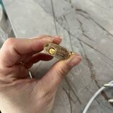 Briquet cartier plaqué or