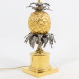 Bronze "pineapple" lamp