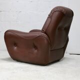 Pair of "space age" armchairs. Circa 1970