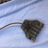 Wooden wall telephone, old, 1930