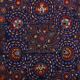 Vintage hand-embroidered tribal tapestry 245x303 cm