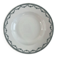 Assiette creuse Saint Amand verte