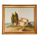 Oil on canvas by Jean-Claude Guignardeau landscape of Provence