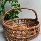 Vintage wicker basket