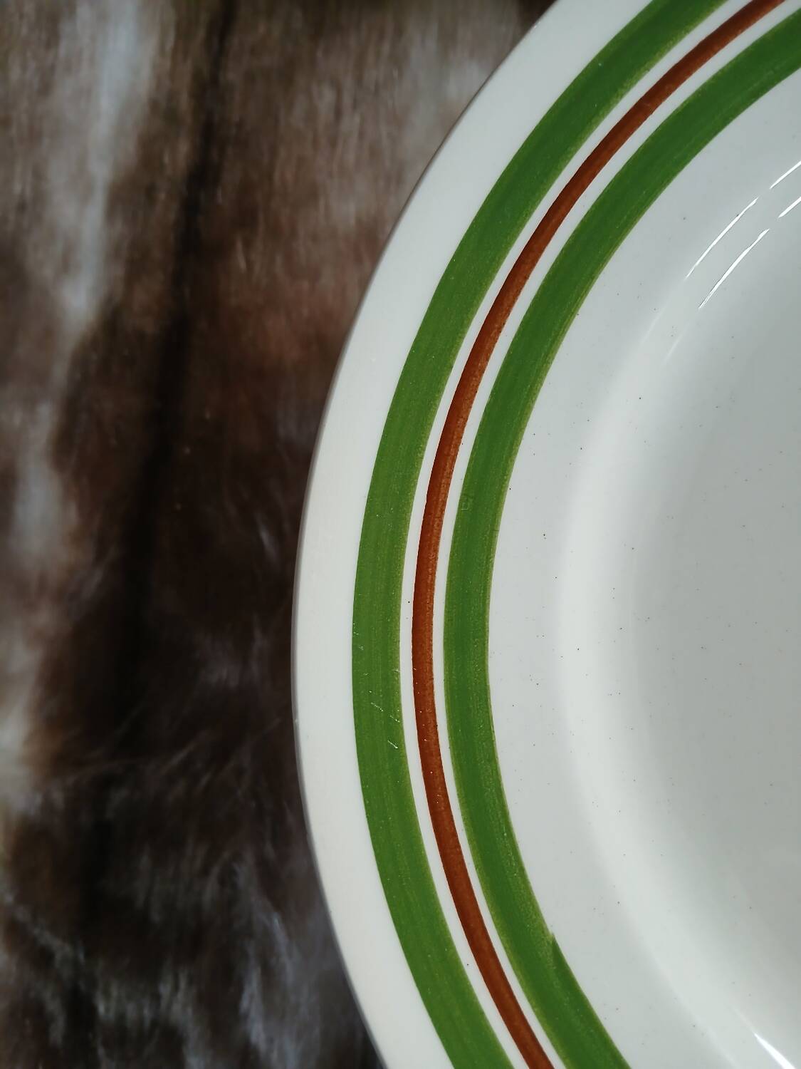 Vintage tableware set Moulin des Loups