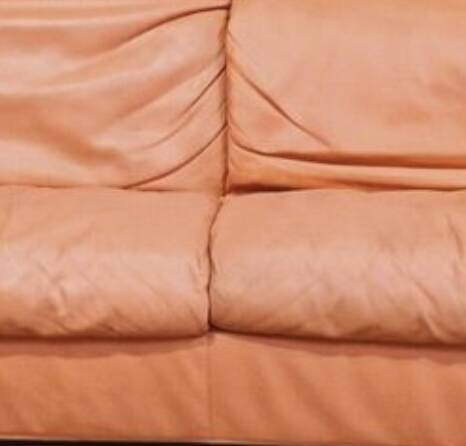 Vintage 3 seater leather sofa