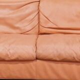 Vintage 3 seater leather sofa