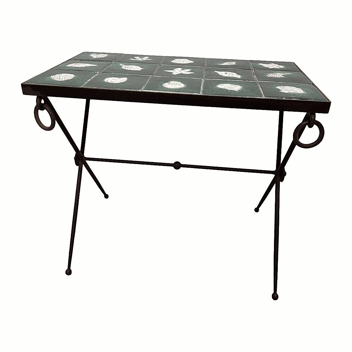 Unique Design Side Table By Paul Pouchol And Jacques Adnet, Between 1935-55