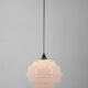 Huge Art Deco Glass Pendant, Czechoslovakia, 1940s